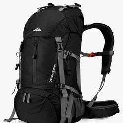 Loowoko 50L Hiking Backpack, Waterproof Camping Essentials Bag