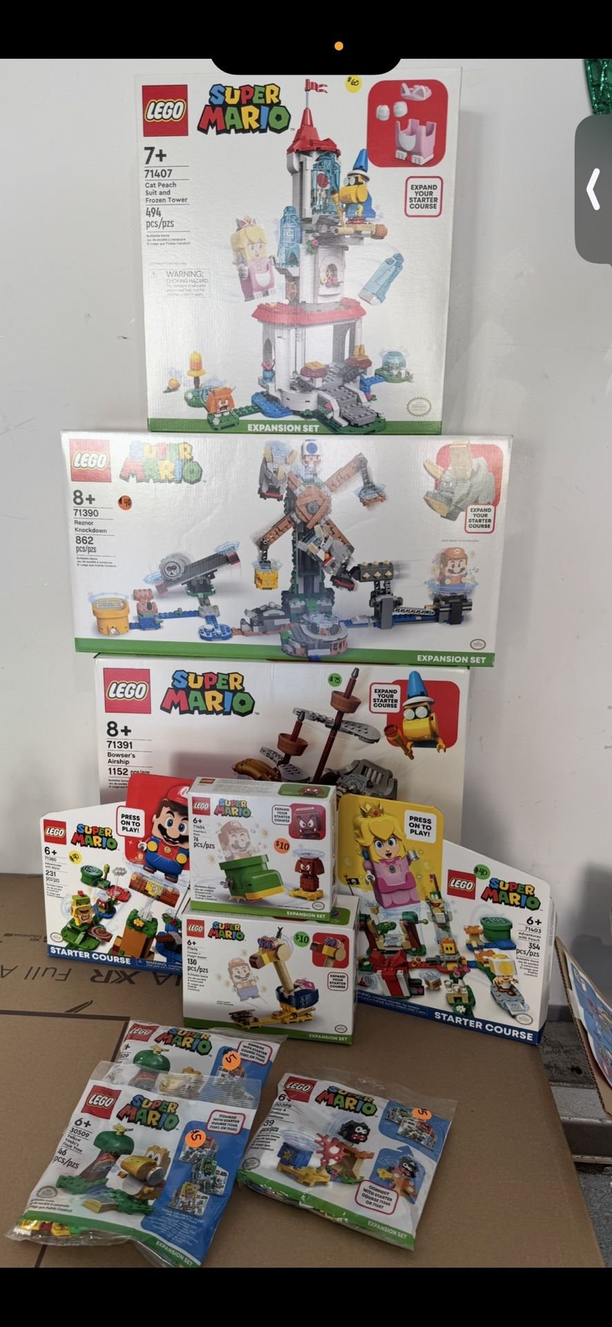 Lego Mario Lot