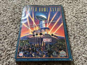 Super Bowl XXVII Program