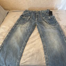 Ultra Baggy True Religon Vinny Men’s 34 Blue