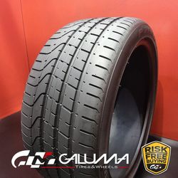 1 Tire LikeNEW Pirelli P-Zero (PZ4) F01 285/35ZR20 285/35/20 No Repairs #96275