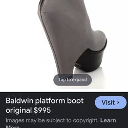 BALDWIN Platform Boot. Orig $995