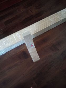 Wood mantle