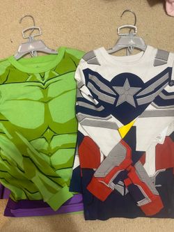 Disney Avenger superhero pajama sets