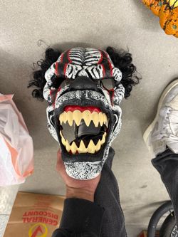 Crazy Clown ANI-Motion Mask