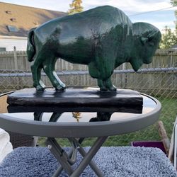 The Old Irish Buffalo Statue