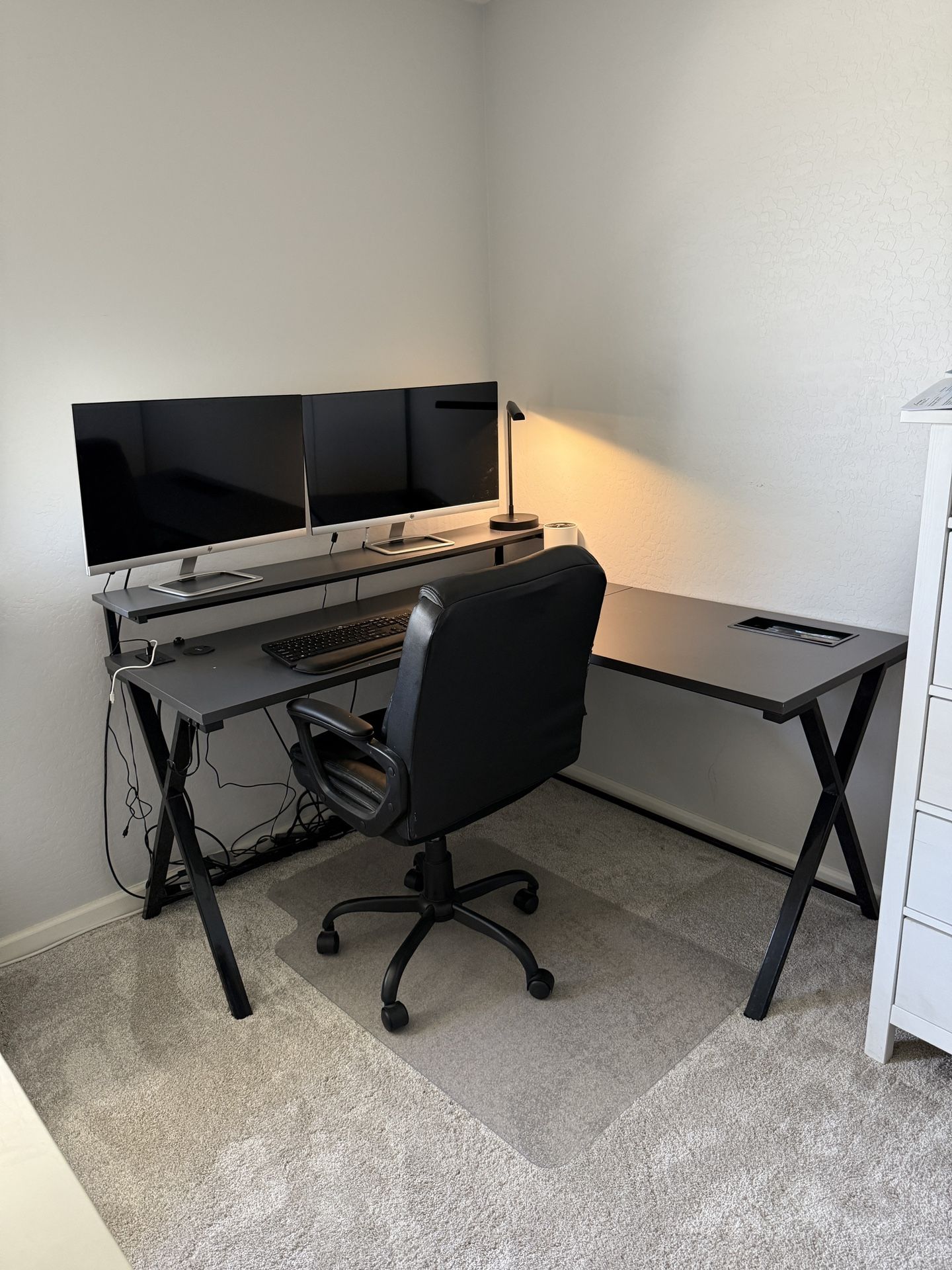 L-Shaped Computer Desk