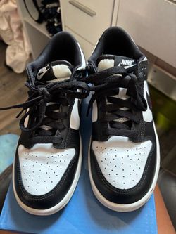 Nike Dunk Low Black White Sneakers