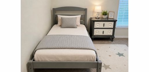 Kids bed frame w/ Free Mattress Included