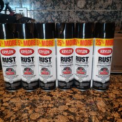 Spray Paint  Black Satin,gloss Or Flat Any 6 Cans