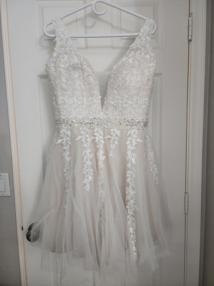 Short Wedding Gown