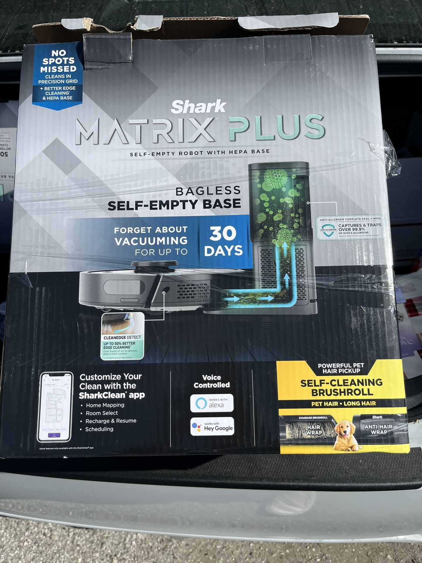 Vacuum Robot Matrix self Empty