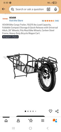 E Bike Cargo Trailer