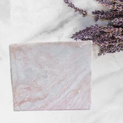 Pink Marble Paperweight 
