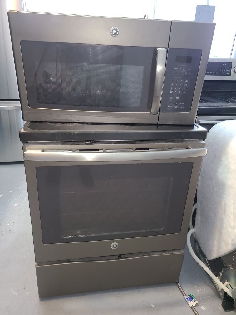 (Set GE) Oven, oven/microwave