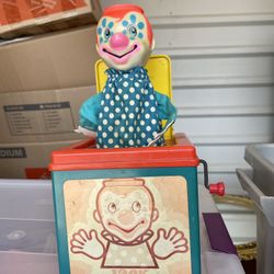 Vintage Jack-n-the Box Toy