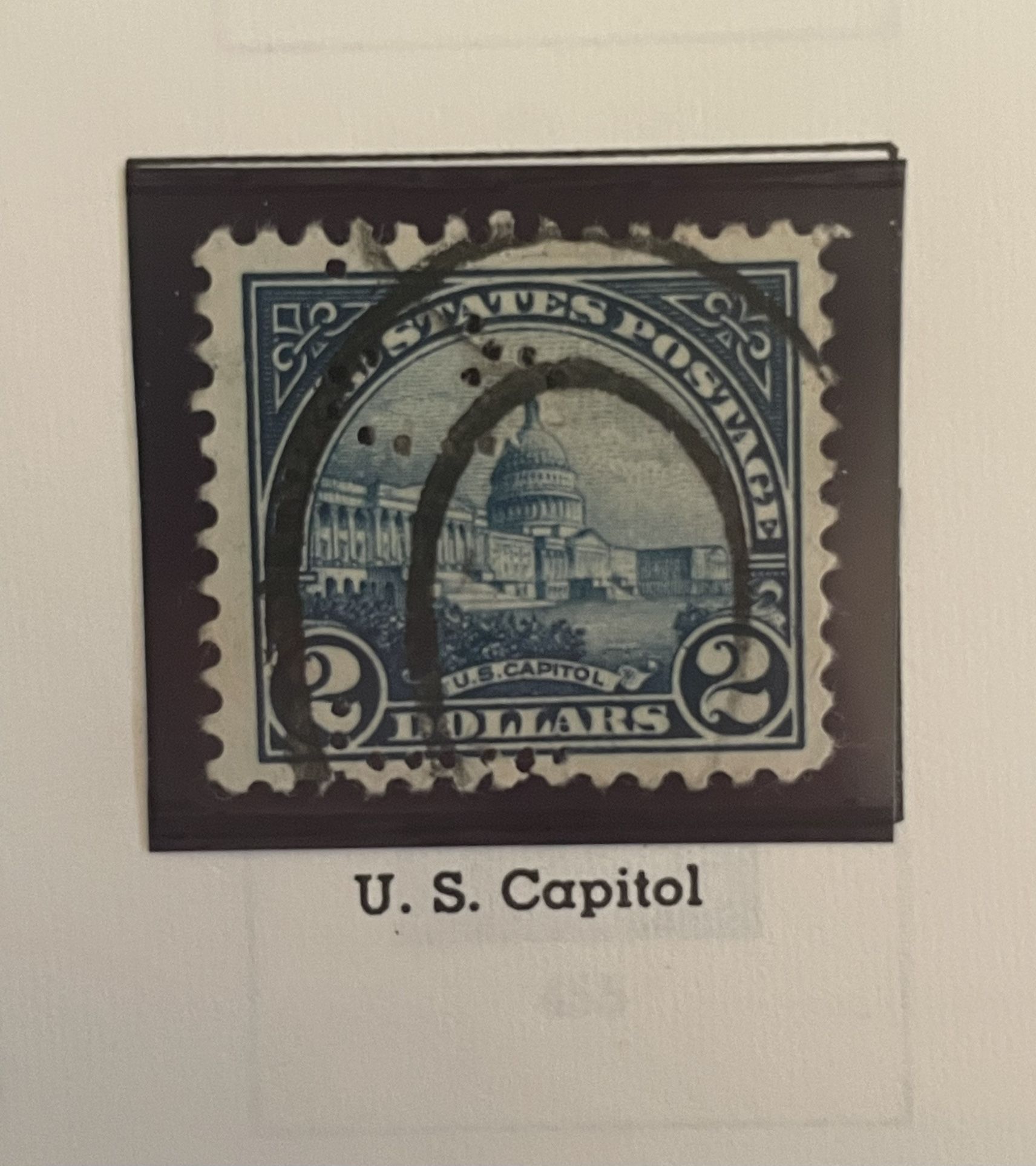 SCOTT # 572, USED, EXTRA FINE, PERFIN, GREAT PRICE!