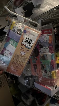 Toddler girl underwear SIZE 4