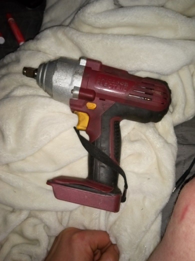 Used Chicago Electric 18 Volt Half Inch Cordless Impact Wrench