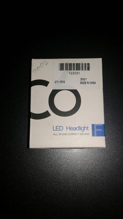 LEDS HEADLIGHT NUEVOS EN SUS CAJAS COLOR BLANCOS 6000K