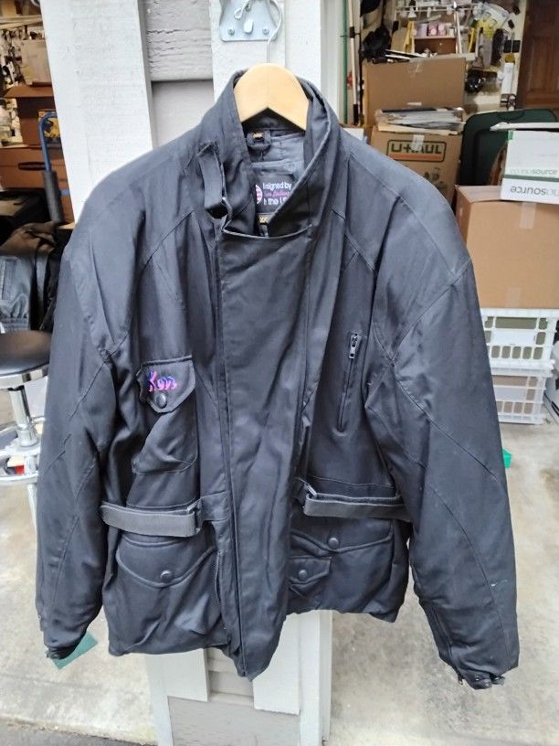 Motorcycle Riding Jacket - Padded - XXL