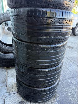 255/35R19 4 used tires Hankook Ventura V12 evo2