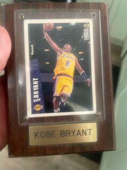 Kobe Bryant Rookie card  NBA plus Pete Rose autographed baseball card MLB
