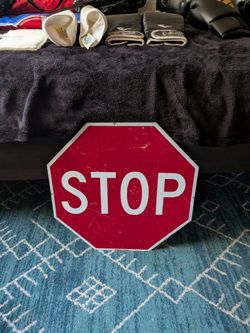 Metal Stop Sign