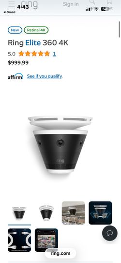 Ring Elite 360 4K Security Camera