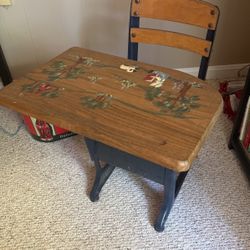 Hand Painted Desk