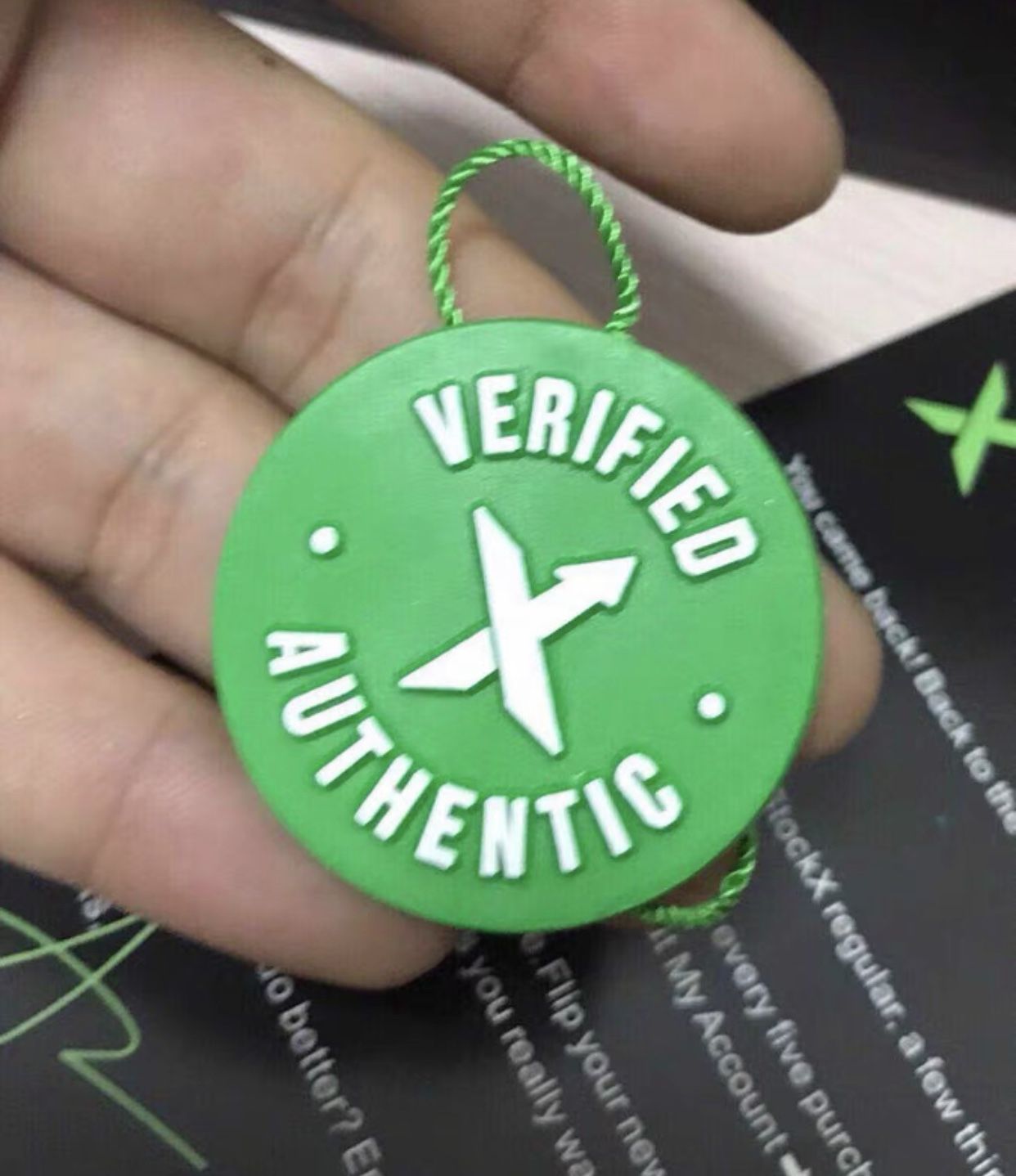 stockx authentication tag