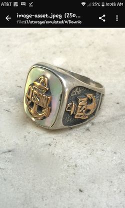 World war II US Navy Ring