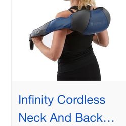 New Value $129 + TaxInfinity Cordless Shiatsu Neck & Body Massager 