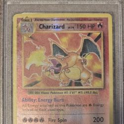 Charizard XY Reversed HOLO PSA 10