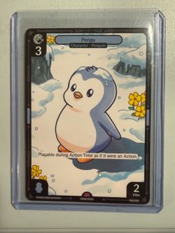 Vibes TCG Birb & Pengu Promo Card - Pengu Arctic Foil- Pudgy Penguins