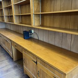 Wood Cabinets 