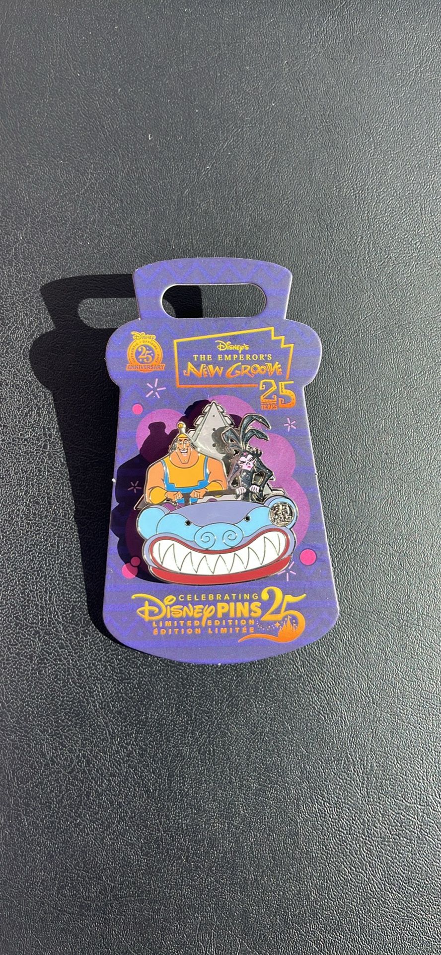 Disney Emperors New Groove Yzma and Kronk 25th Anniversary Pivot Pin
