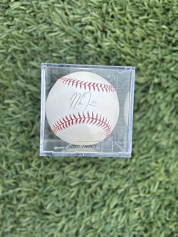 Mike Trout Signed Baseball