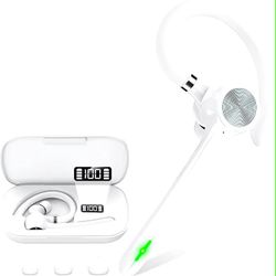 HEIBAS Bluetooth Headset with 500mAh Charging Case G7