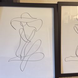 Women Abstract Frame For 2