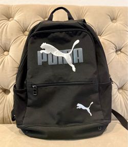 Black puma backpack for kids or adults