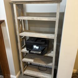 Light Grey Book Shelf 