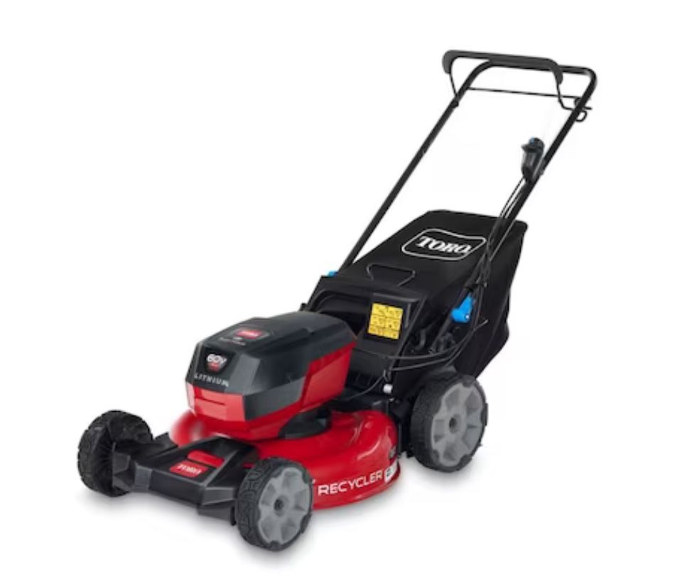 Toro Recycler 60-volt 21-in Cordless Self-propelled Lawn Mower 6 Ah (1-Battery and Charger Included)