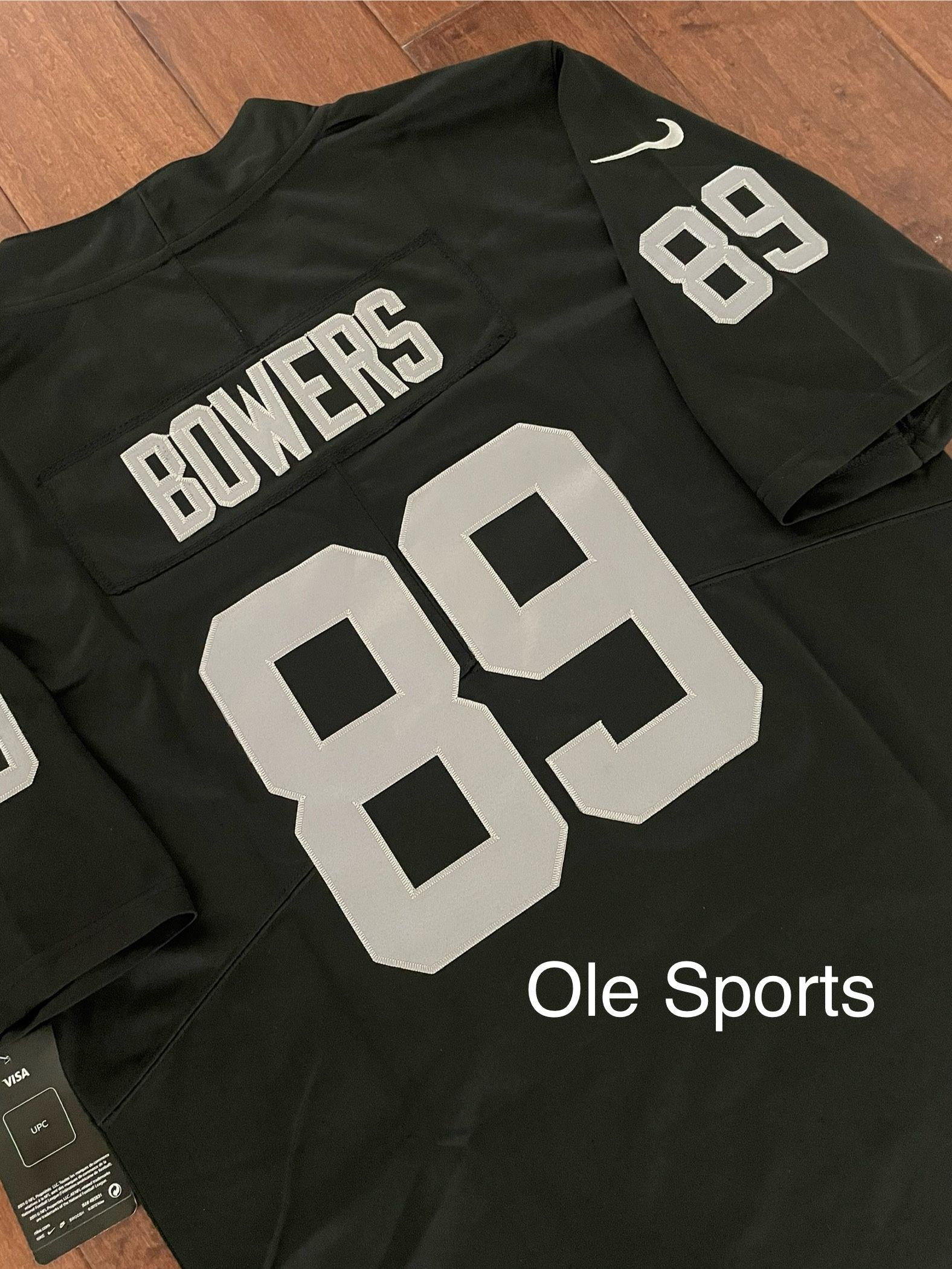 Raiders Jersey Bowers