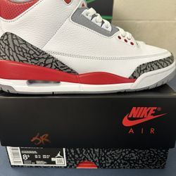 Jordan Fire Red 3s 