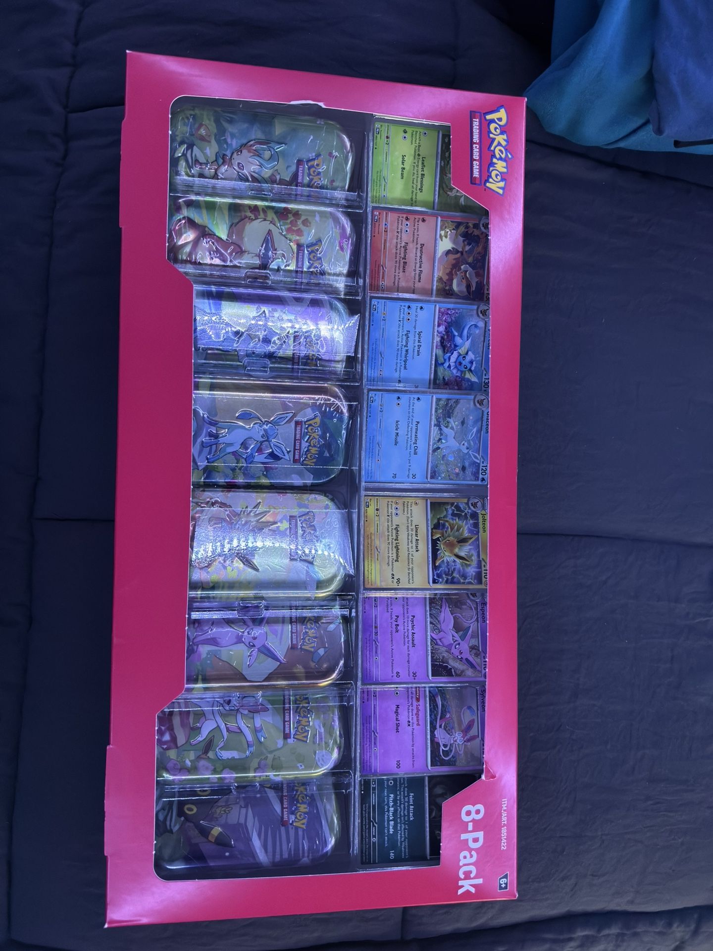 Pokémon TCG: Prismatic Evolutions 8 Mini-Tins w/Promo Cards [Costco Exclusive]