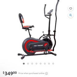 3 In One Elliptical And Exercise Bike