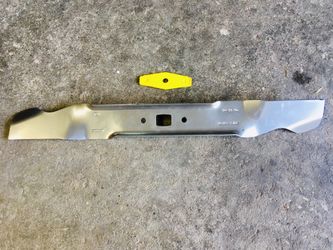 Lawn Mower Blade and Bracket
