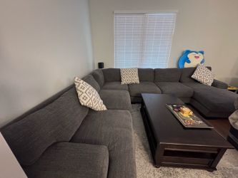 Modular Sectional Sofa – Charcoal Gray (Used-Good)- $1400 OBO