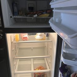 Black Refrigerator 